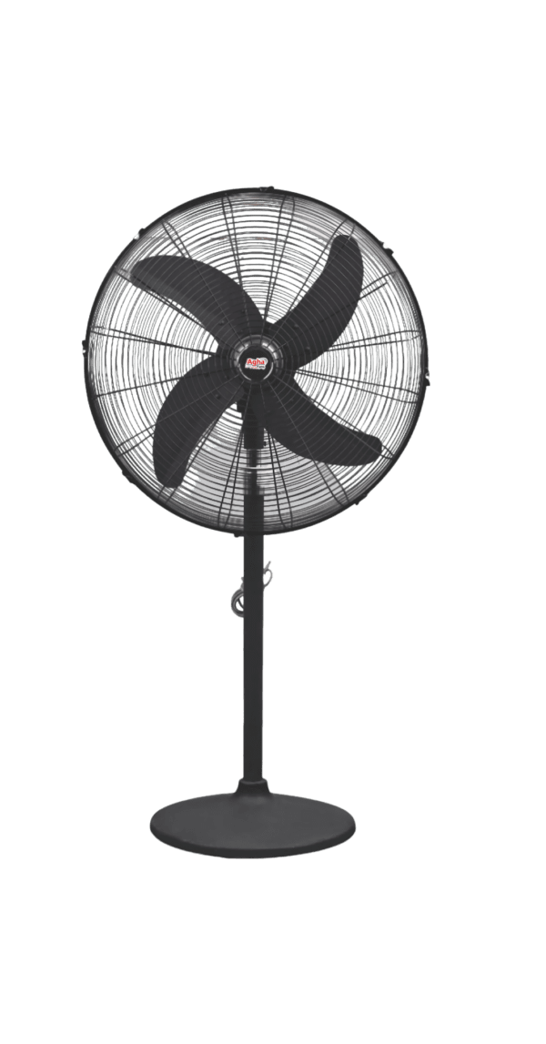 four blade pedestal fan with stylish design and energy saving