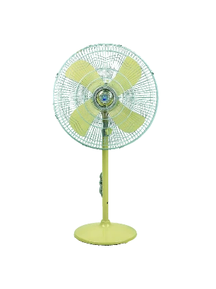 pedestal fan in wood color and easy adjustable fan and apex airflow