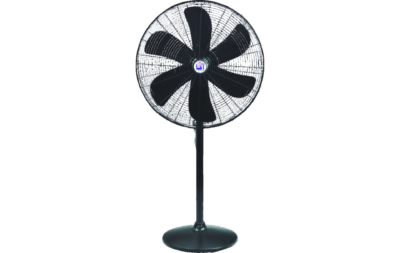 Six blade pedestal fan with high performance