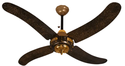 Best 4 blade ceiling fan Supreme gold brown Antique room fans model of Agha fans with combination of gol and brown color.