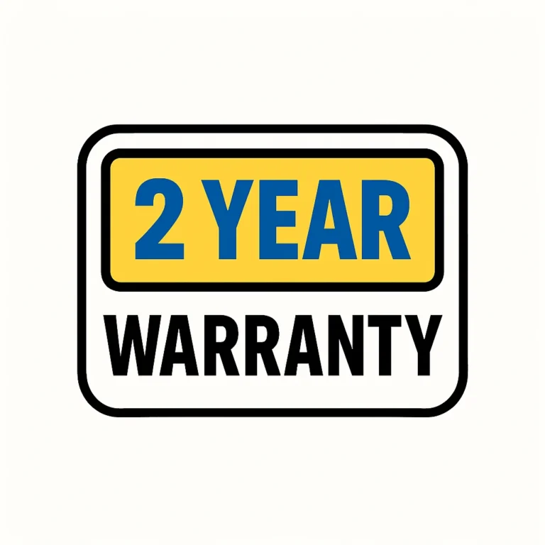 2 years warranty for fans